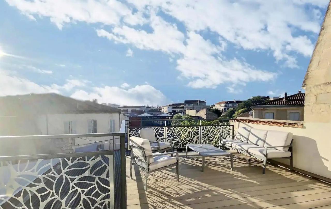 Apartament Duplex 120M2 Terrasse Vue Sur Nîmes Zewnętrze zdjęcie